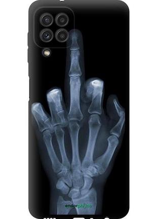 Чехол tpu на samsung galaxy m32 m325f рука через рентген