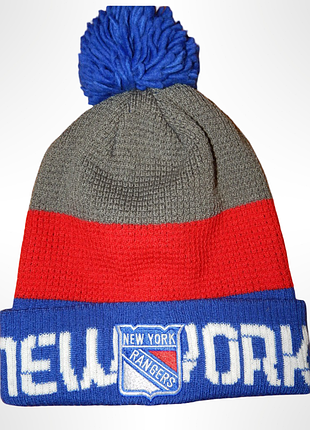 Шапка трикотажная reebok хк new york rangers. сезон 2016