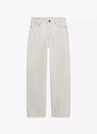 Есклюзив. лімітована колекція! жіночі джинси/штани/брюки jeans zw collection tiro medio від улюбленого іспанського бренду zara.