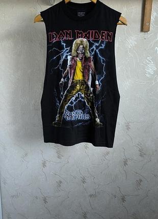 Майка heavy metal, iron maiden