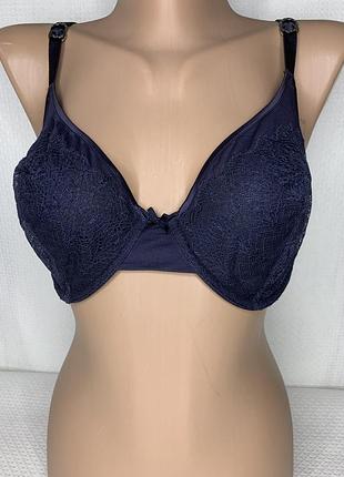 Ліфчик синій,мереживо