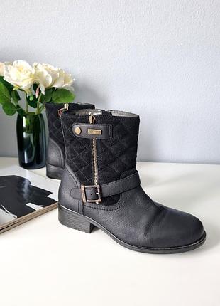 Ботинки женские кожаные barbour