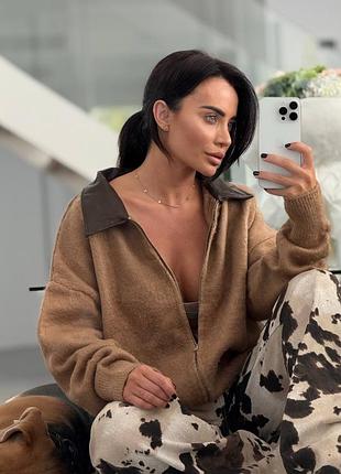 Кофта жіноча на блискавці 4