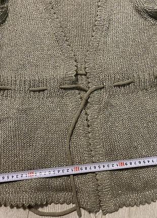 Кардиган/светр з пояском 9