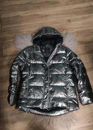 Пуховик жіночий зимовий пух