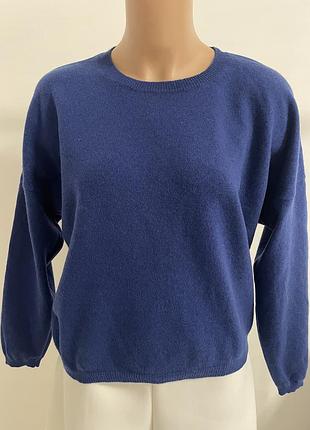 Светер синій кашеміровий