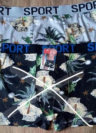 Мужские трусы боксеры с рисунком