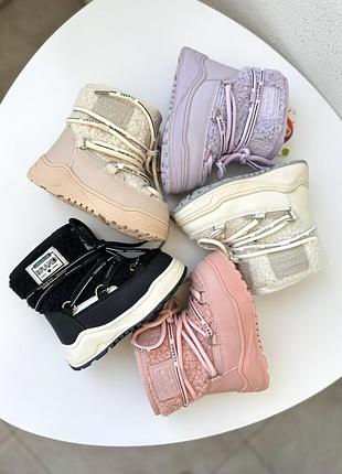 Домашние зимние ботинки на девочку