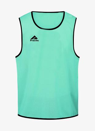 Манишки футбольные practic бирюзовые для детей и взрослых 3xs, 2xs, xs, s, m, l, xl, 2xl, 3xl