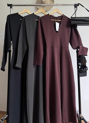 Сукні міді трикотаж інтерлок