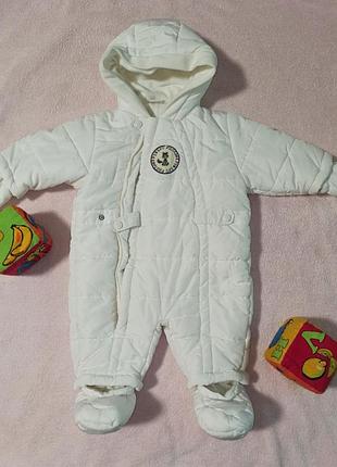 Комбинезон на флисе (холодная осень, зима) 68-74 р.