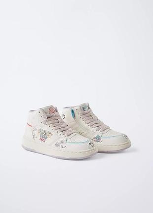 Ботінки високі кросівки zara 32р