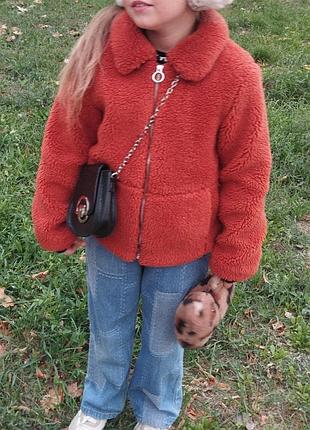 Шуба тедди барашек размер 134-140