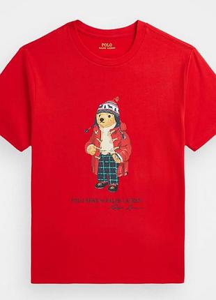 Футболка з ведмедиком  ralph lauren
