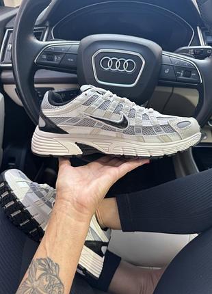 Кросівки nike p-6000 platinum tint black