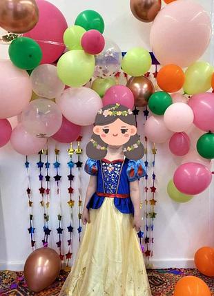 Костюм белоснежки,детский,110-116, одеваемый один раз