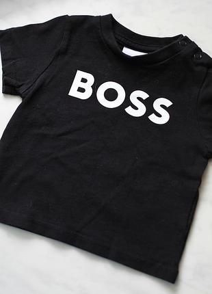 Футболка чорна 3 міс hugo boss