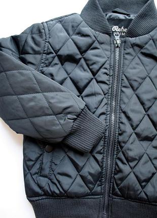 Курточка чорна стьобана на хлопчика 2-3 роки rebel primark