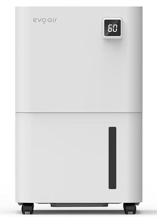 Осушувач повітря evoair 45м² optidry 20, осушення 20л/24 год, резервуар 2 л, від 30% до 80% вологості, цифровий дисплей