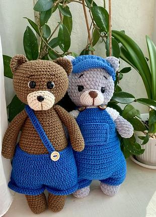Іграшки ведмедики ручної роботи 5