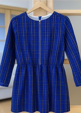 💙 сукня у клітинку gocco для дівчинки