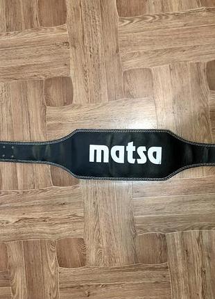 Атлетичний пояс шкіряний