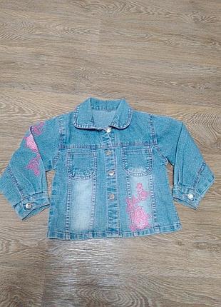 Котонова куртка i &amp; u jeans на дівчинку 3