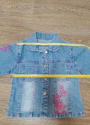 Котонова куртка i &amp; u jeans на дівчинку 4