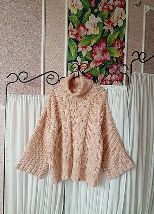 Стильна тепла кофта гольф оверсайз missguided.