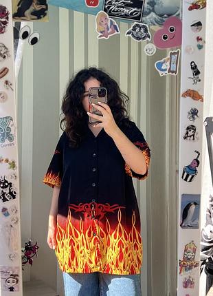 Сорочка з вогнем