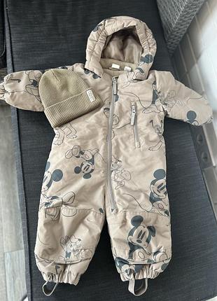 Комбінезон h&m 68 +шапка zara в подарунок
