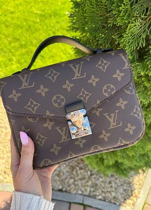 Сумка женская метис с буквами фабричный китай, сумка серебро повседневная через плечо коричневая сумка