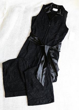 Новый элегантный дизайнерский комбинезон с поясом simon ellis, размер 48