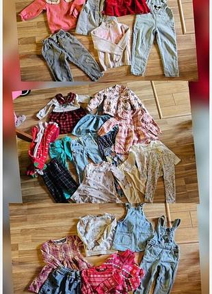 Набор вещей на девочку 3-4 года
