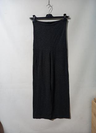 Брюки для беременных из плотного трикотажа размер евро 36