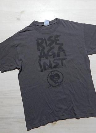 Футболка vintage rise against hardcore punk rock band t-shirt