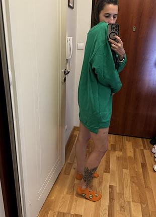 Тепла флісова сукня з корсетом