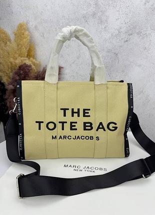 Женская большая текстильная сумка marc jacobs p2006
