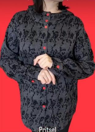 Рубашка хлопок/шерсть 6