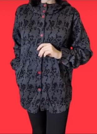 Рубашка хлопок/шерсть 8