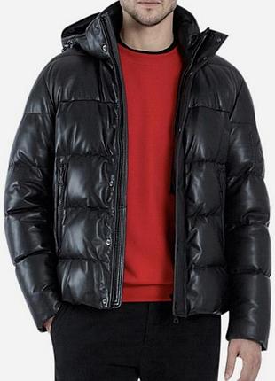 Paul&shark пуховик чоловічий з натуральної шкіри оригінал