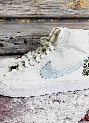 Кросівки nike blazer mid 77 indigo оригінал 5
