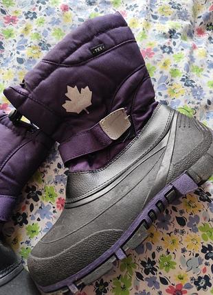 Фирменные зимние ботинки tex