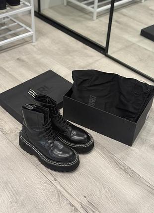 Шкіряні черевики karl lagerfeld 38 розмір
