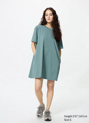Женское платье-мини airism uniqlo