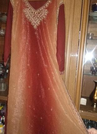 Платье в турецком стили