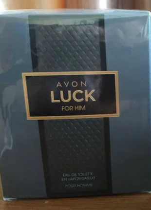 Туалетная вода для мужчин avon luck, 75мл3 фото