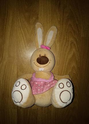 Мягкая игрушка зайчик