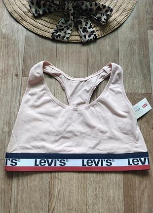 Качественный хлопковый топ levi's