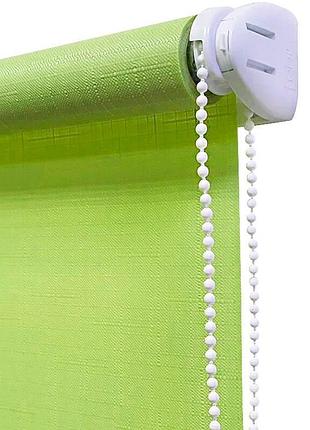 Тканинна ролета len 873 салатовий 32,5х160 см